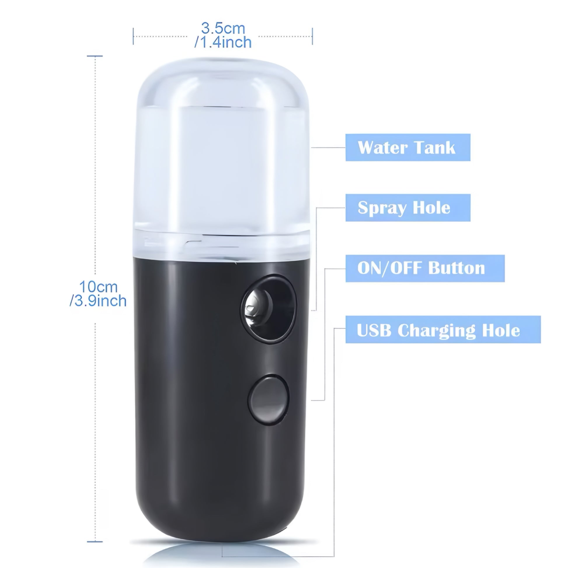Mini Humidificador Nano – Hidratación Instantánea en tu Bolsillo