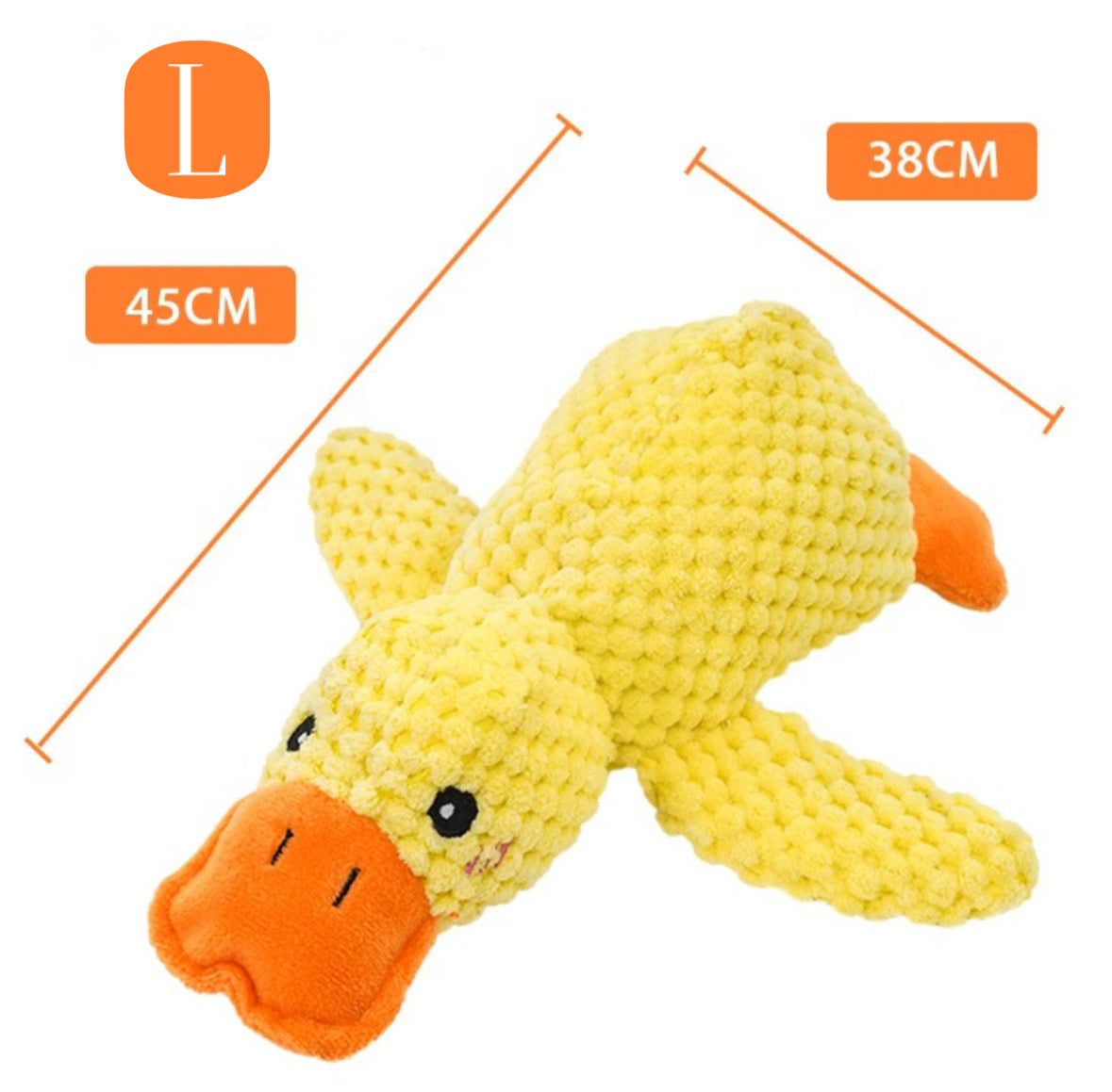 Juguete para Perros – Pato de Peluche con Estimulación Mental