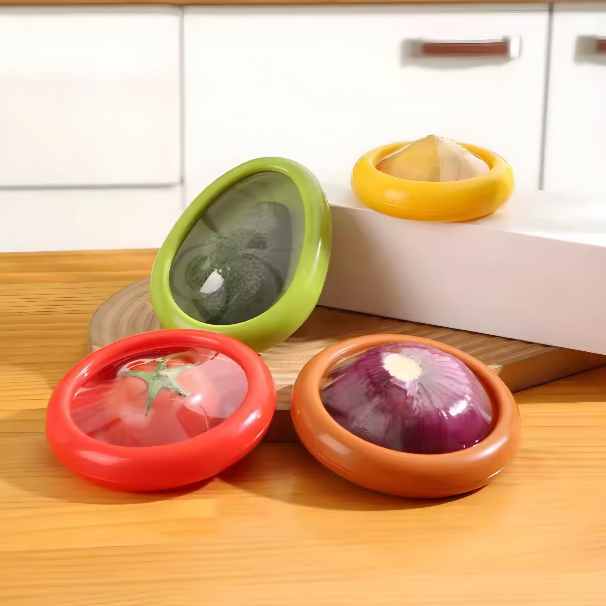 Contenedor Elástico para Frutas y Verduras – Frescura que se Estira