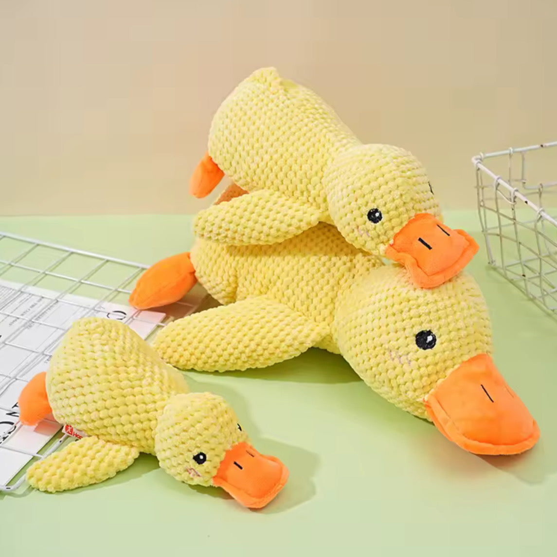 Juguete para Perros – Pato de Peluche con Estimulación Mental