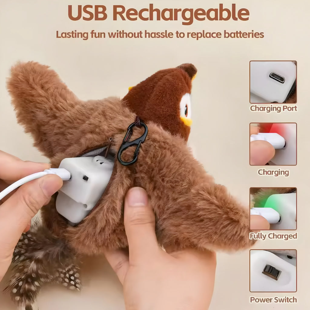 BirdiePlay – El Juguete para Mascotas que Parece Vivo