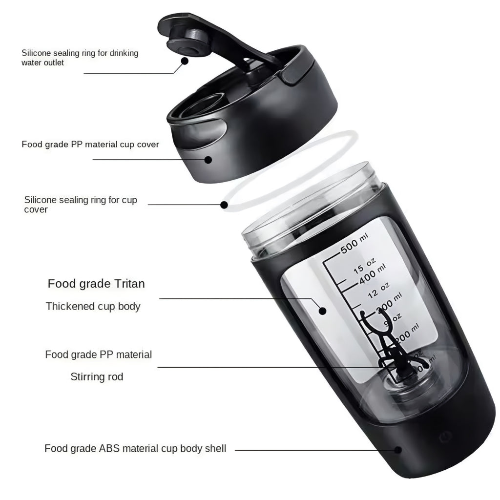 Batidora Automática 650ML – Mezclas Perfectas en Segundos