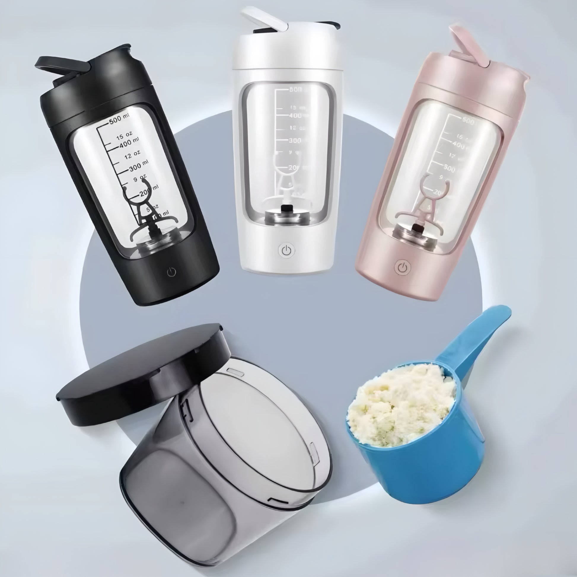 Batidora Automática 650ML – Mezclas Perfectas en Segundos