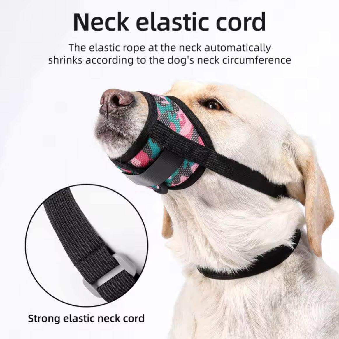 MeshGuard – Bozal Transpirable y Seguro para Perros