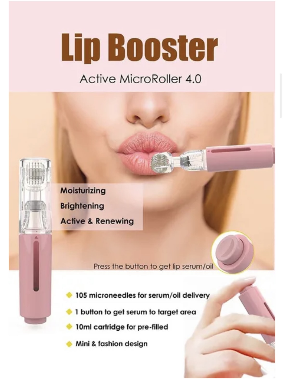 Roller Labial Pure Kiss+ 1 Sérum