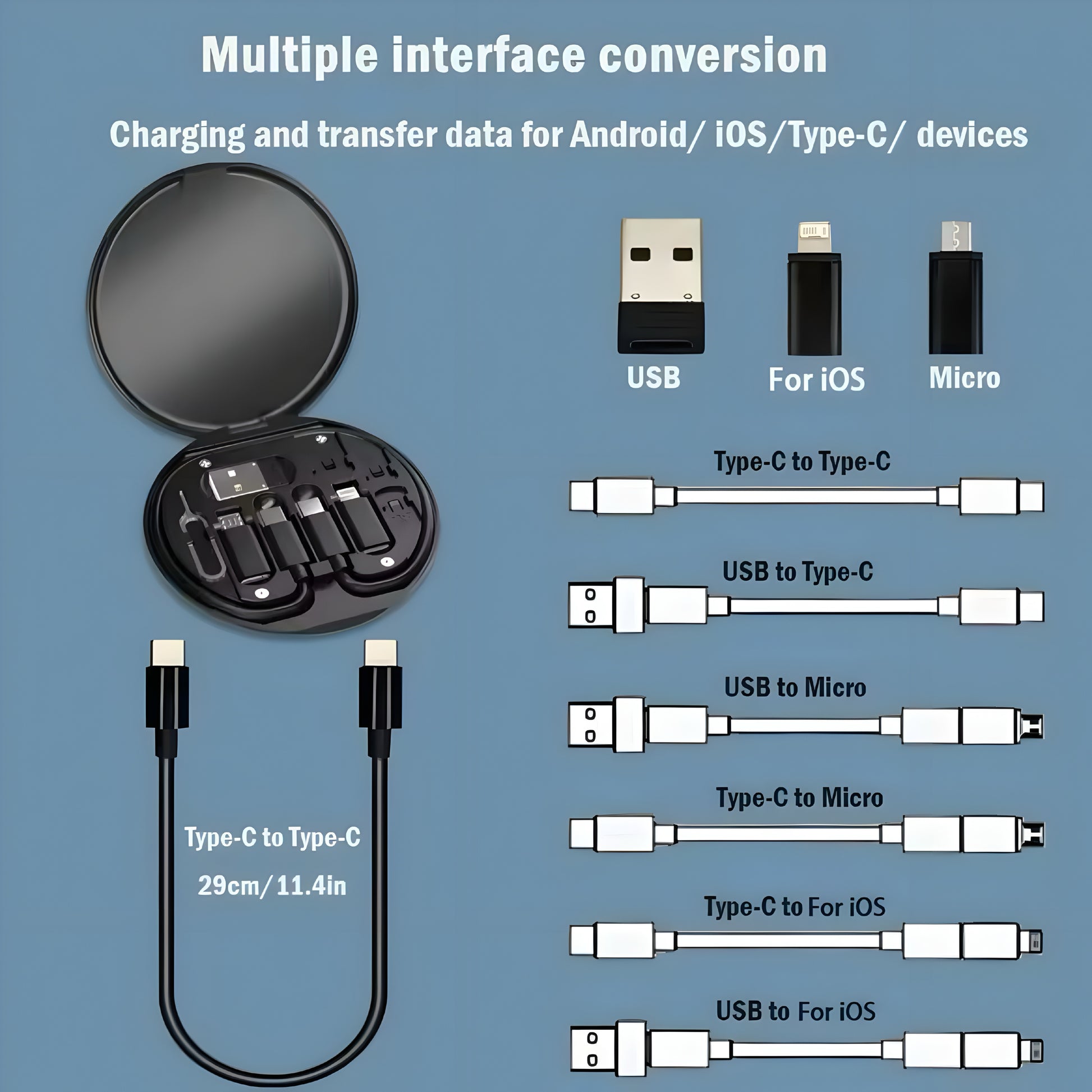Kit de Carga Multifuncional PD 60W