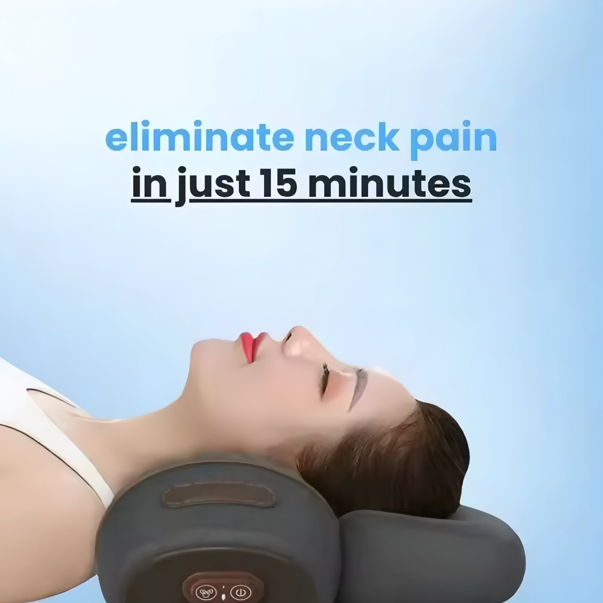 Soothe™ Almohada Cervical 3 en 1 con Masaje