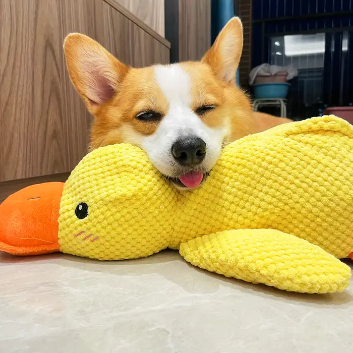 Juguete para Perros – Pato de Peluche con Estimulación Mental